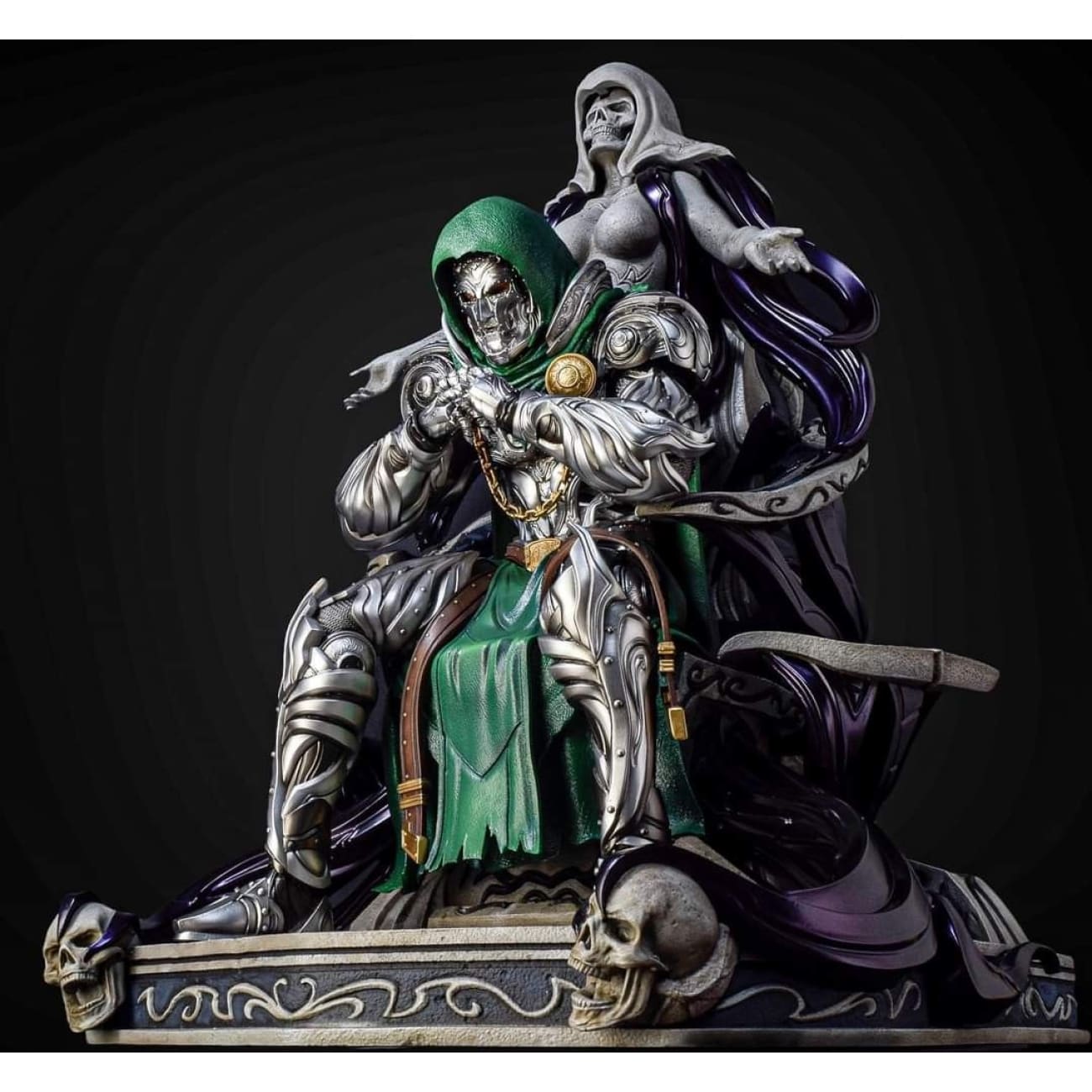 Reborn Studio custom - Dr Doom On Throne