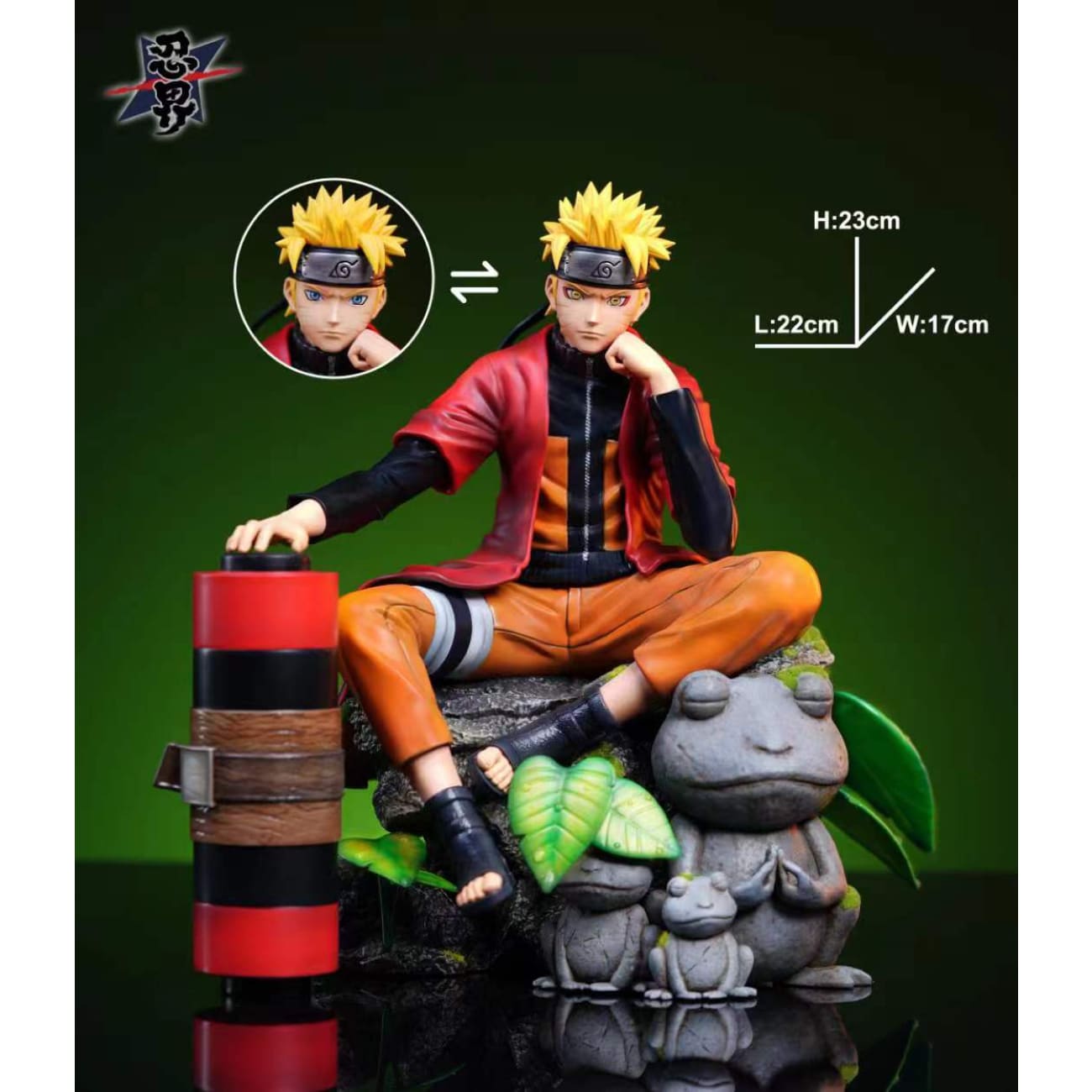 Ren Jie Studio - Sitting Sage Mode Naruto Uzumaki