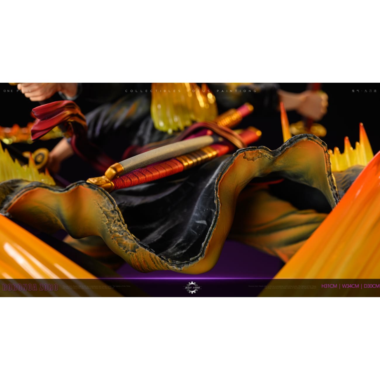 Reset Studio - Asura Draw Sword Dance of the Dead Zoro of the Demon Aura Nine Sword Style [2 Variants]