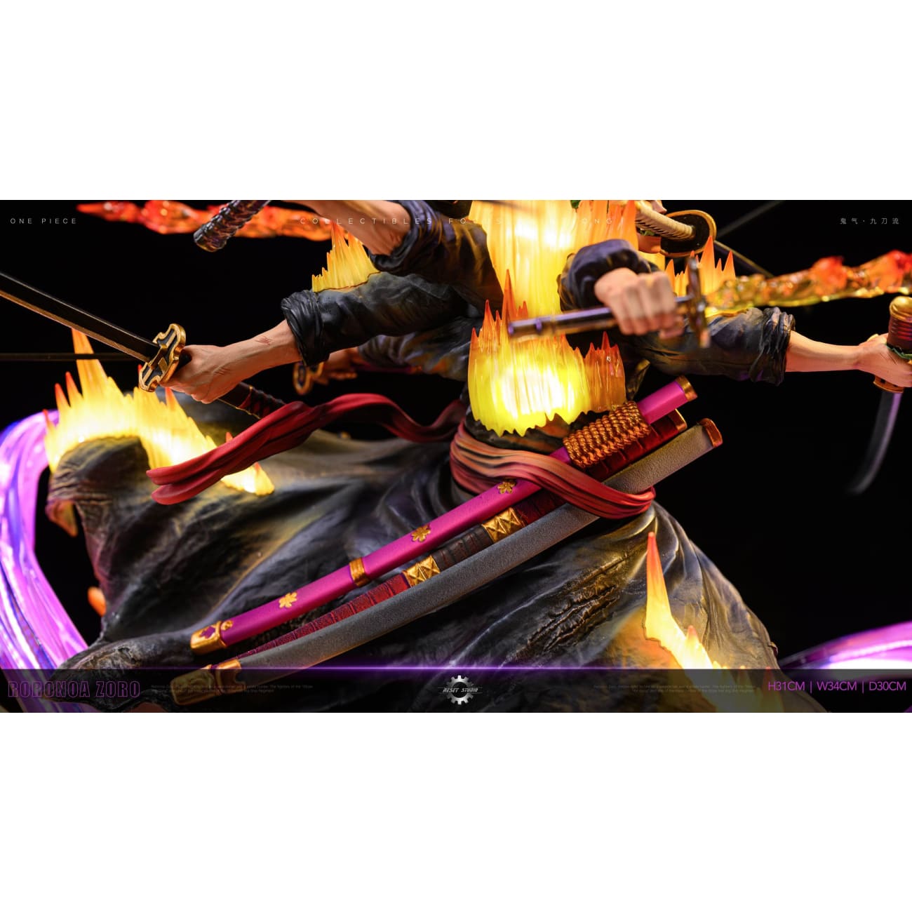Reset Studio - Asura Draw Sword Dance of the Dead Zoro of the Demon Aura Nine Sword Style [2 Variants]