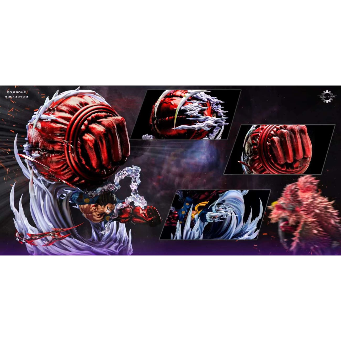 Reset Studio - Monkey D Luffy Gear Fourth [2 Variants]