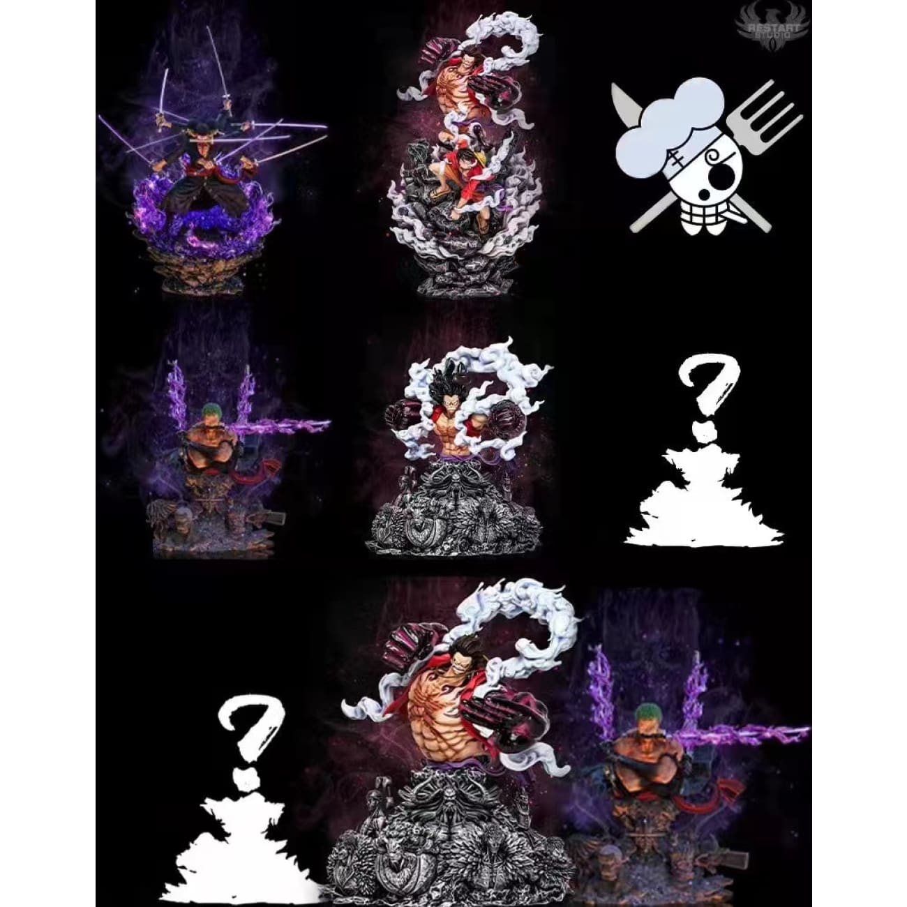 Restart Studio  - Monkey D. Luffy [3 variants] 