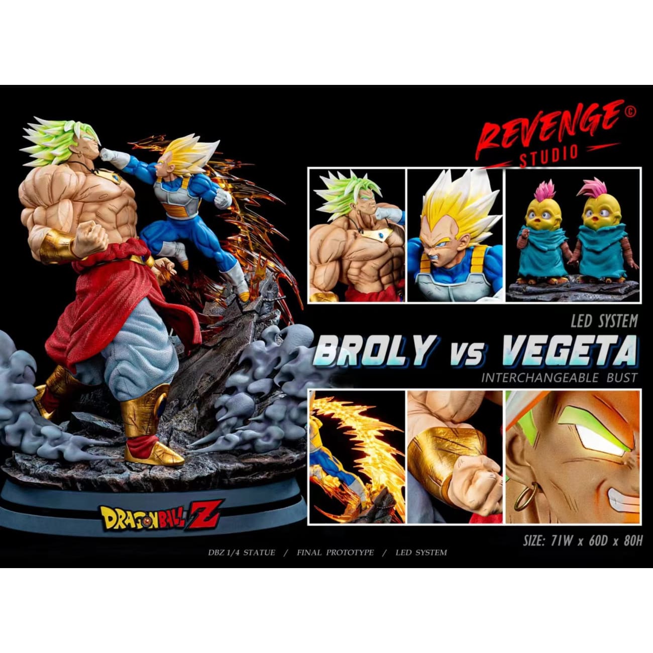 Revenge Studio - Broly VS Vegeta