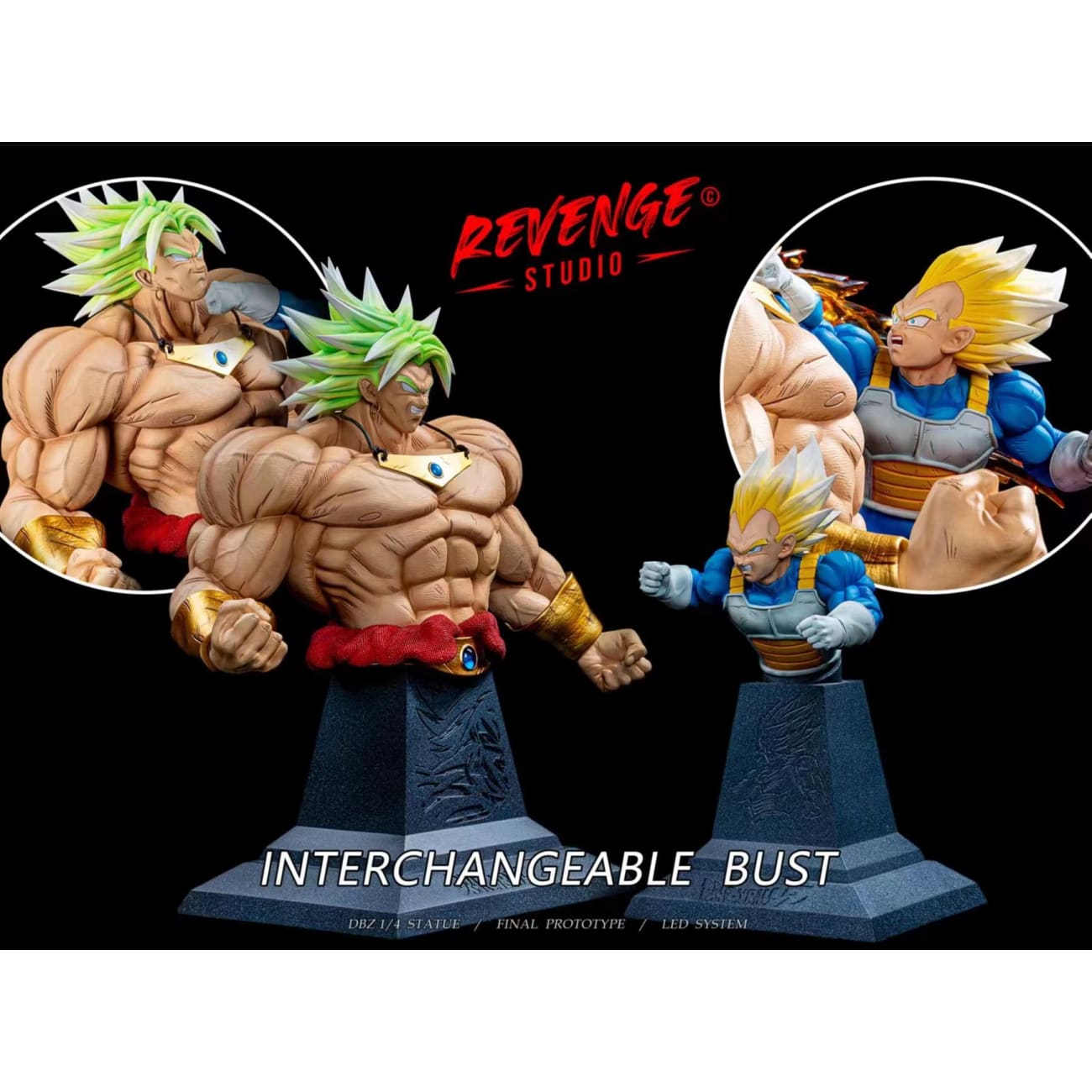 Revenge Studio - Broly VS Vegeta