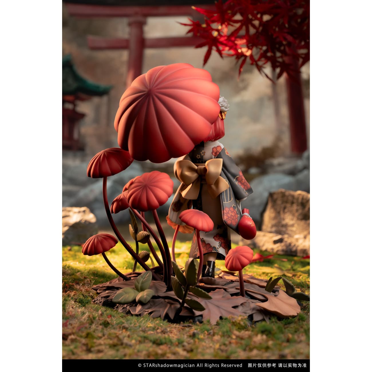 Reverse Studio - Marasmius Haematocephalus 