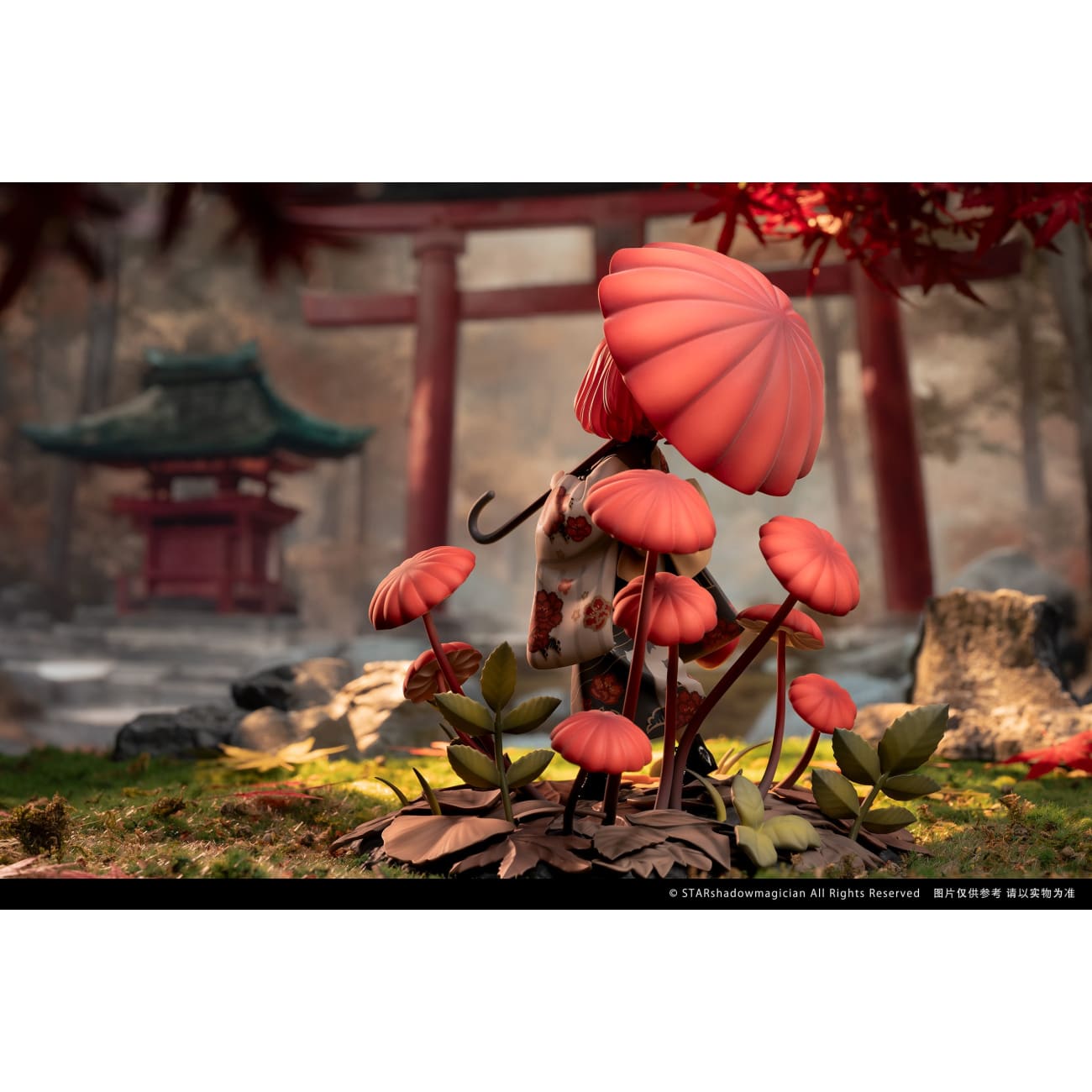 Reverse Studio - Marasmius Haematocephalus 
