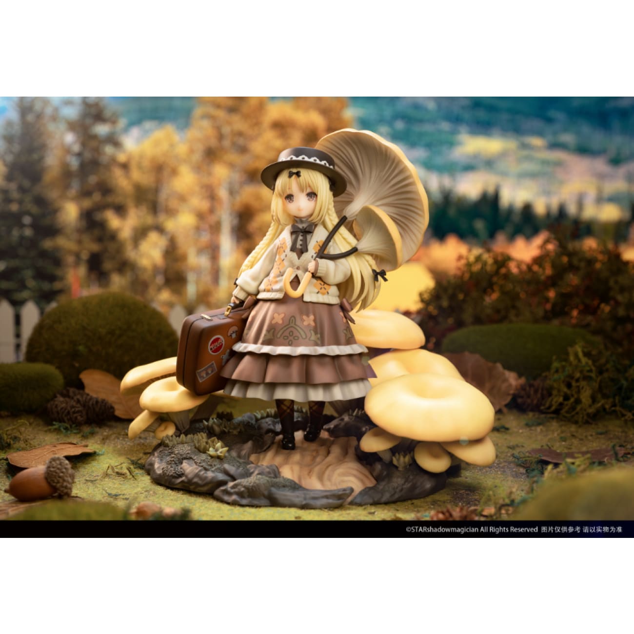 Reverse Studio x Merry GOODS - Pleurotus Citrinopileatus Mushroom Girls Ver.