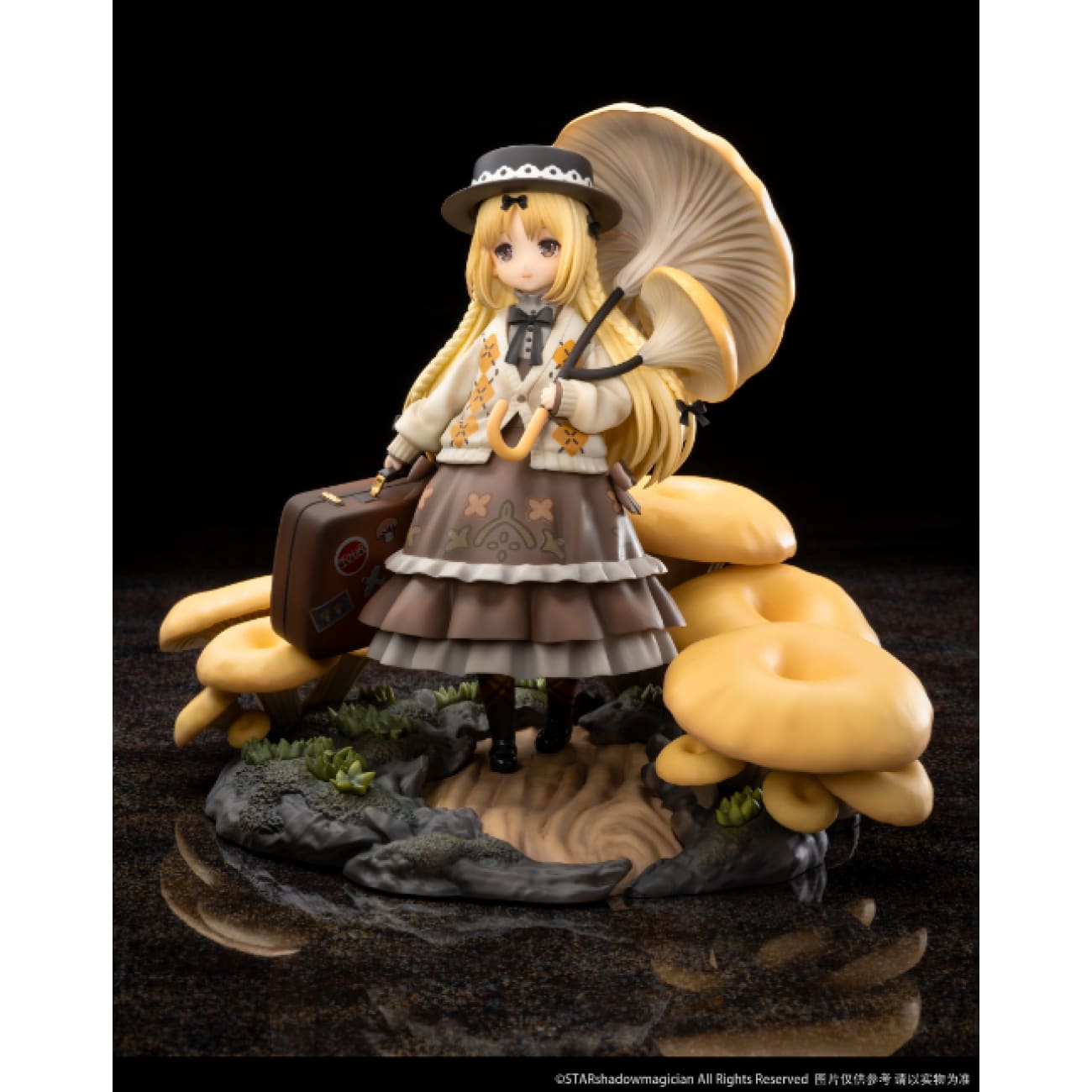 Reverse Studio x Merry GOODS - Pleurotus Citrinopileatus Mushroom Girls Ver.