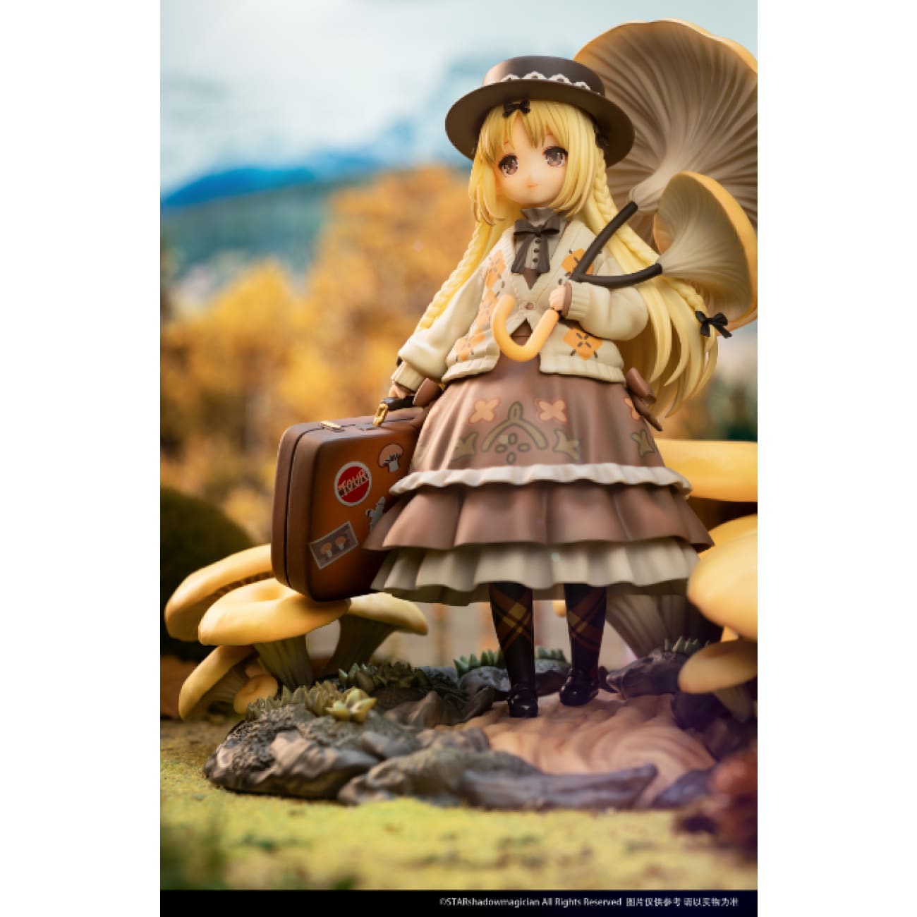 Reverse Studio x Merry GOODS - Pleurotus Citrinopileatus Mushroom Girls Ver.