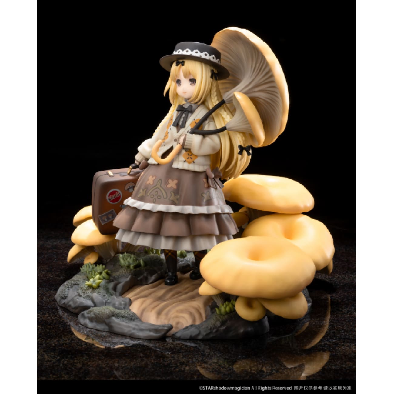 Reverse Studio x Merry GOODS - Pleurotus Citrinopileatus Mushroom Girls Ver.