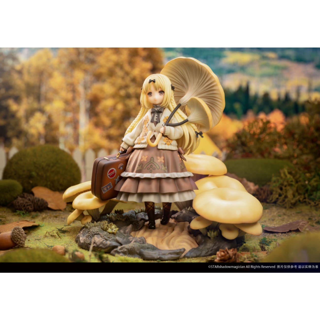 Reverse Studio x Merry GOODS - Pleurotus Citrinopileatus Mushroom Girls Ver.
