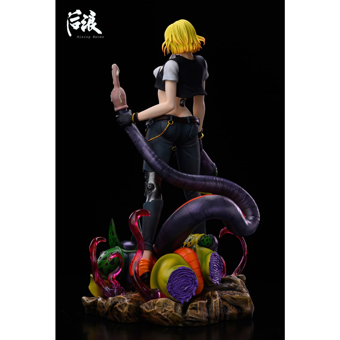 [Early Bird] Rising Waves Studio -   Anriod 18 vs Cell [Robot version / Bra version] [3 variants]