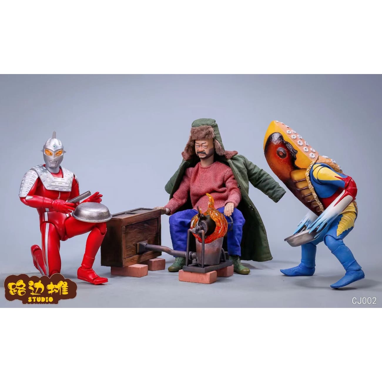 Roadside Stall Studio - Childhood Memories Chinese Exploding Popcorn Scene Set [CJ002]