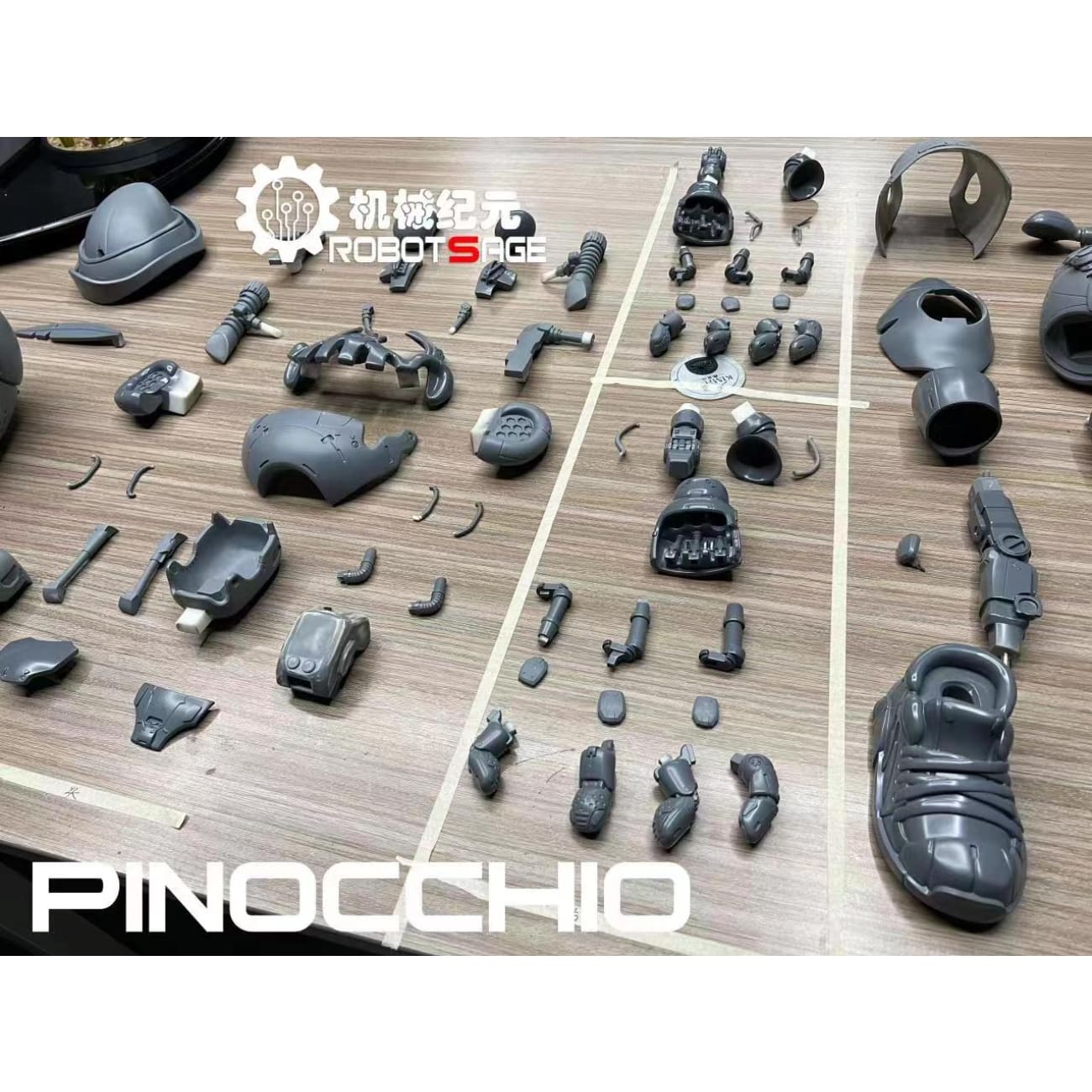 ROBOTS AGE - Pinocchio [3 Variants]