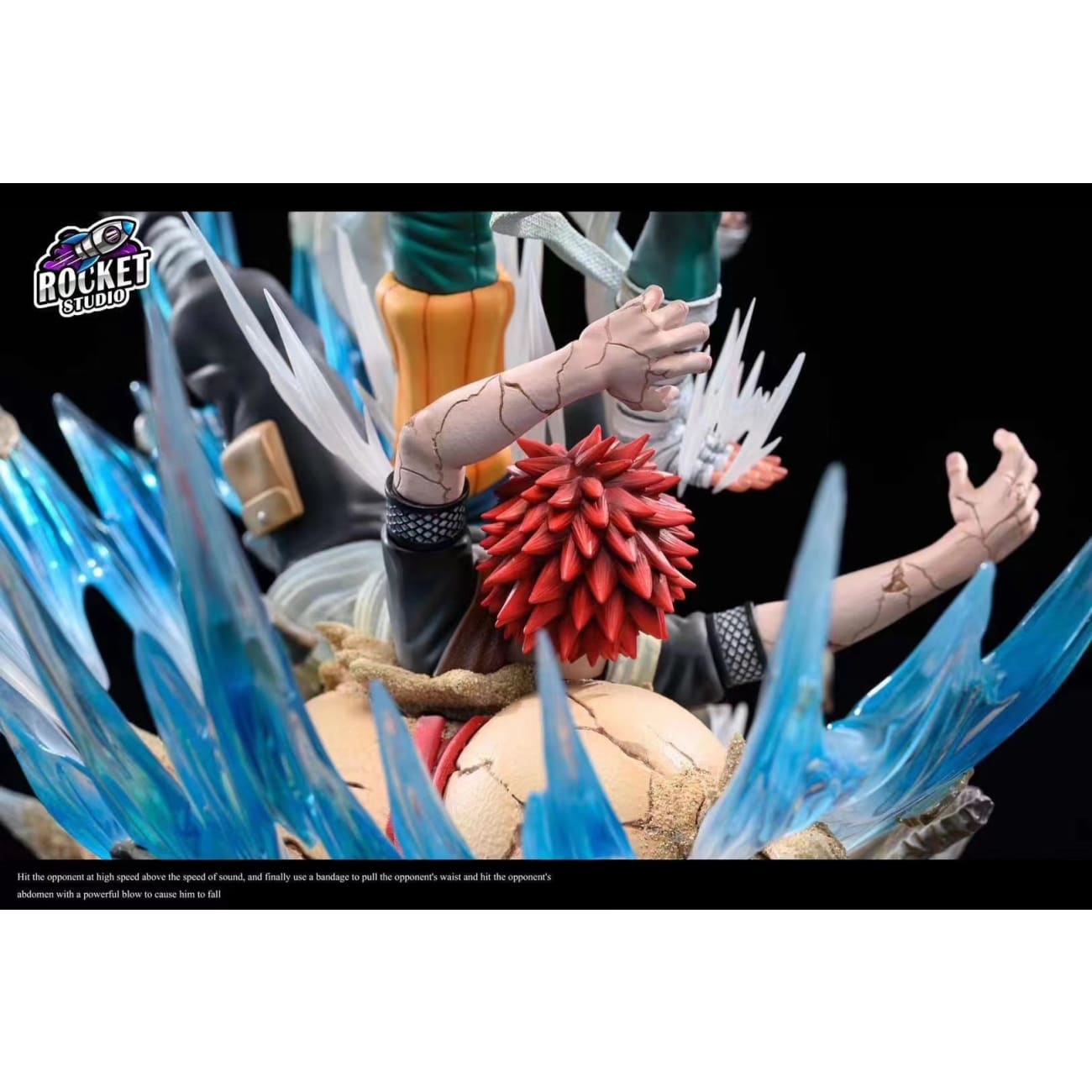 Rocket Studio - Rock Lee Reverse Lotus VS Gaara