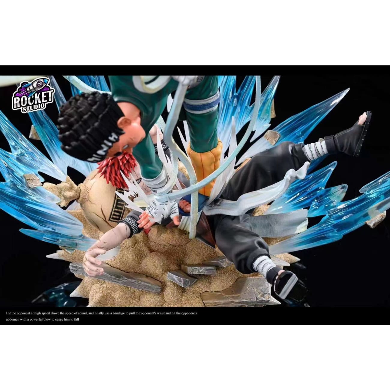 Rocket Studio - Rock Lee Reverse Lotus VS Gaara