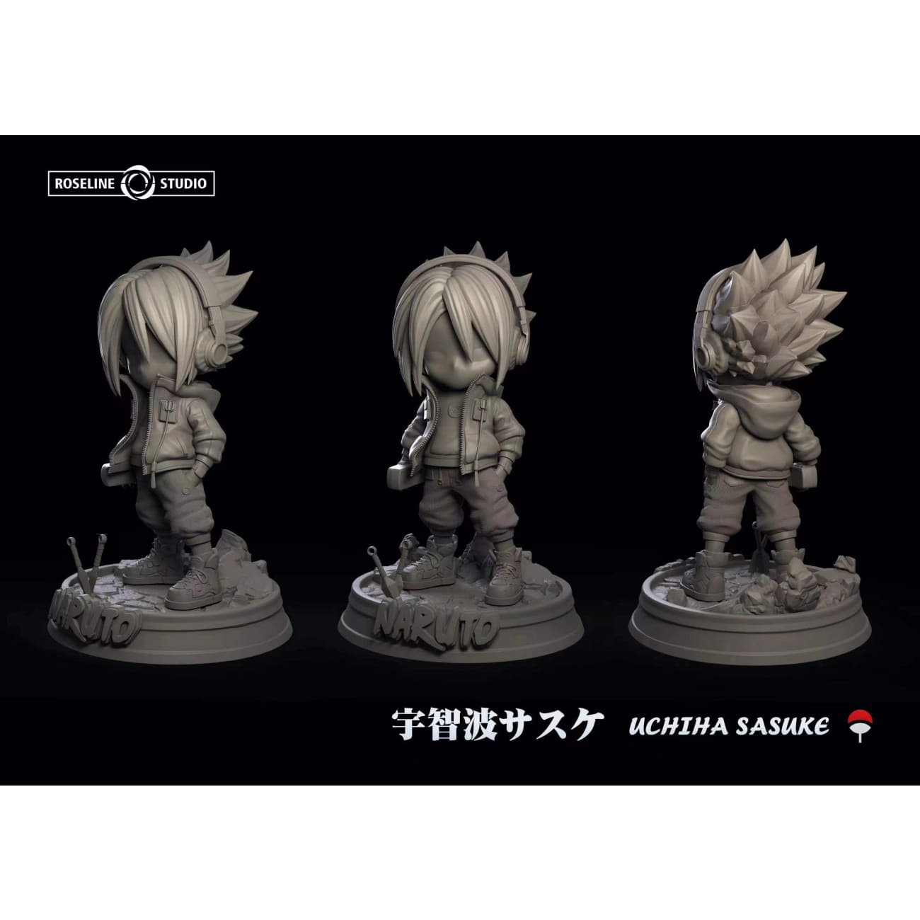 Roseline Studio - Sasuke Uchiha Chibi Ver. [3 Variants]