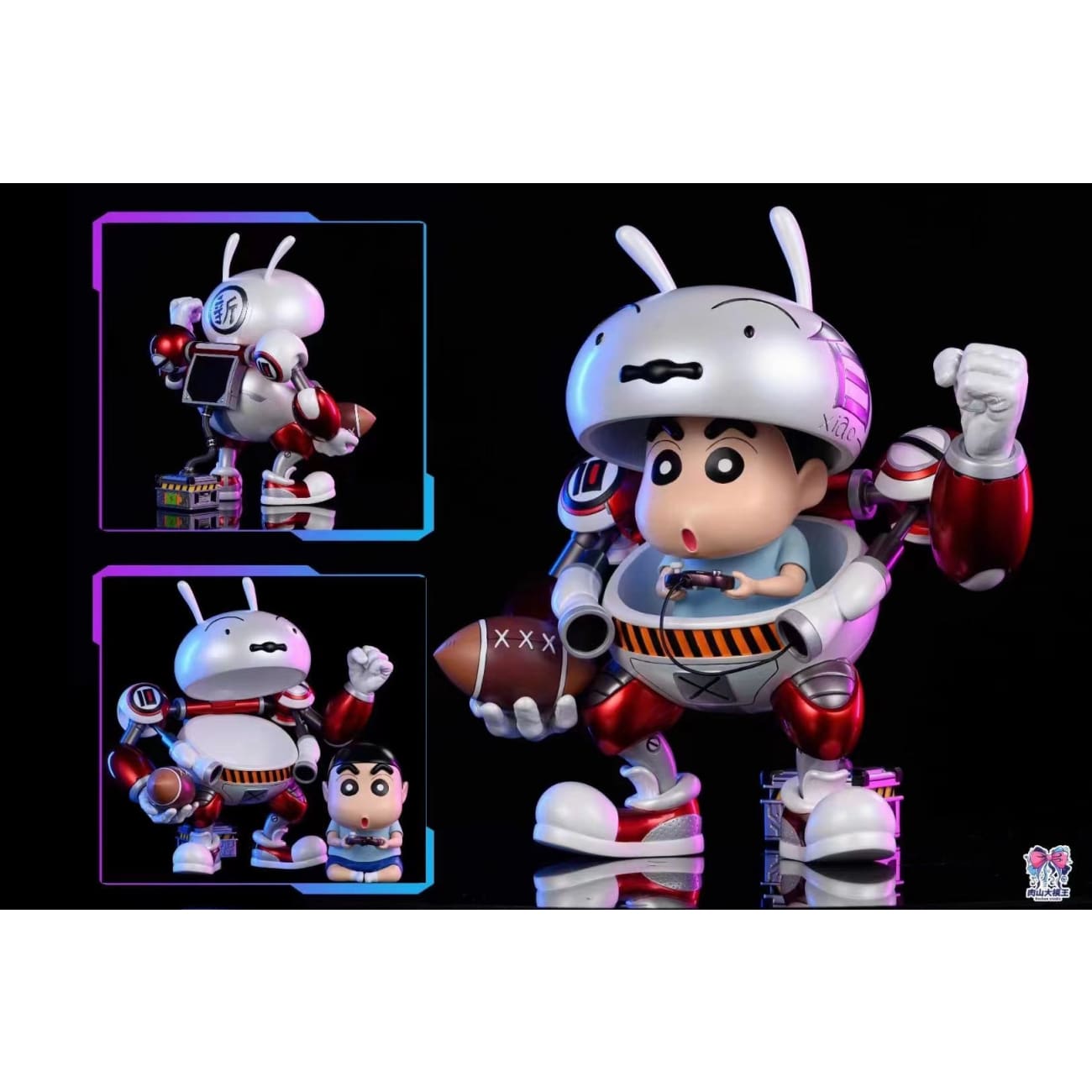  Roshan studio - Shin Chan cosplay shiro robot