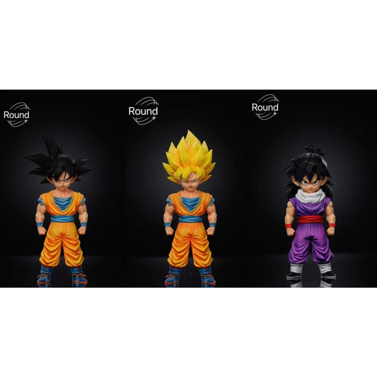 Round Studio - Super Saiyan 1 Son Goku / Son Gohan