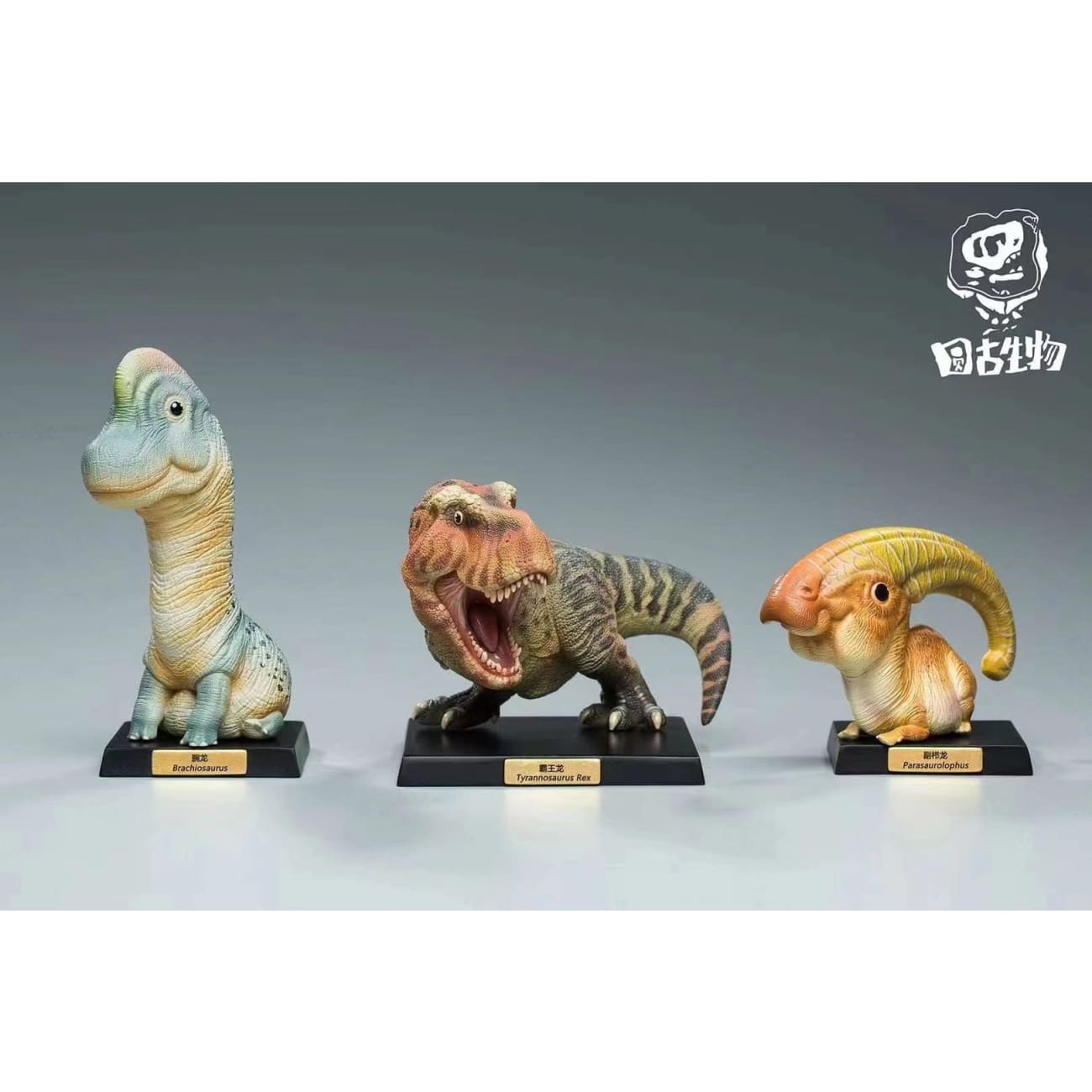 RoundRex Studio - Tyrannosaurus / Brachiosaurus / Parasaurolophus