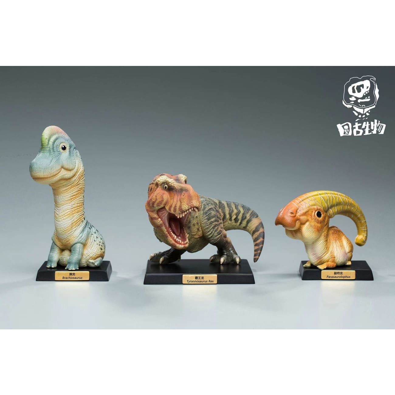 RoundRex Studio - Tyrannosaurus / Brachiosaurus / Parasaurolophus