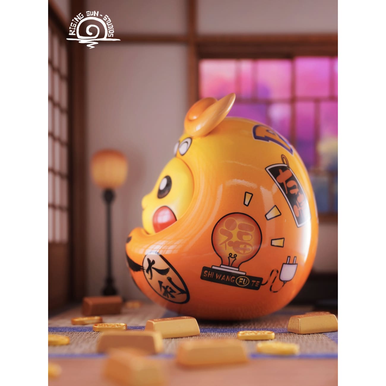 Rs Studio - Pikachu Daruma