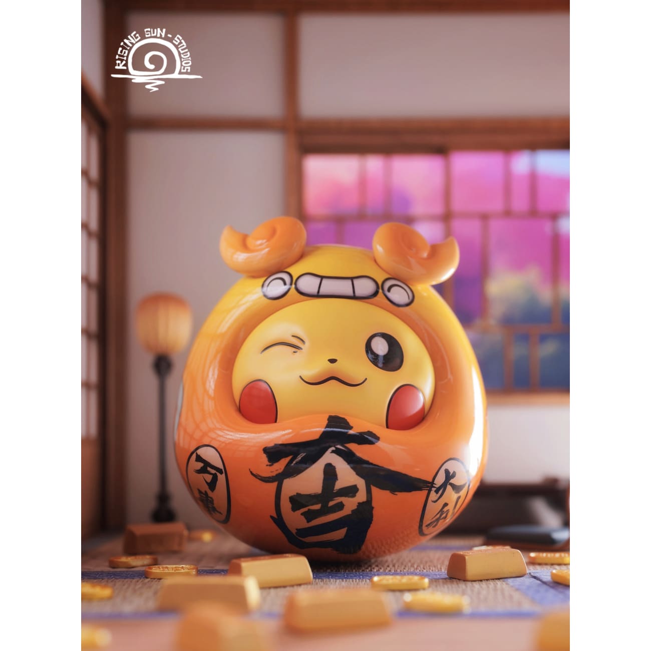 Rs Studio - Pikachu Daruma