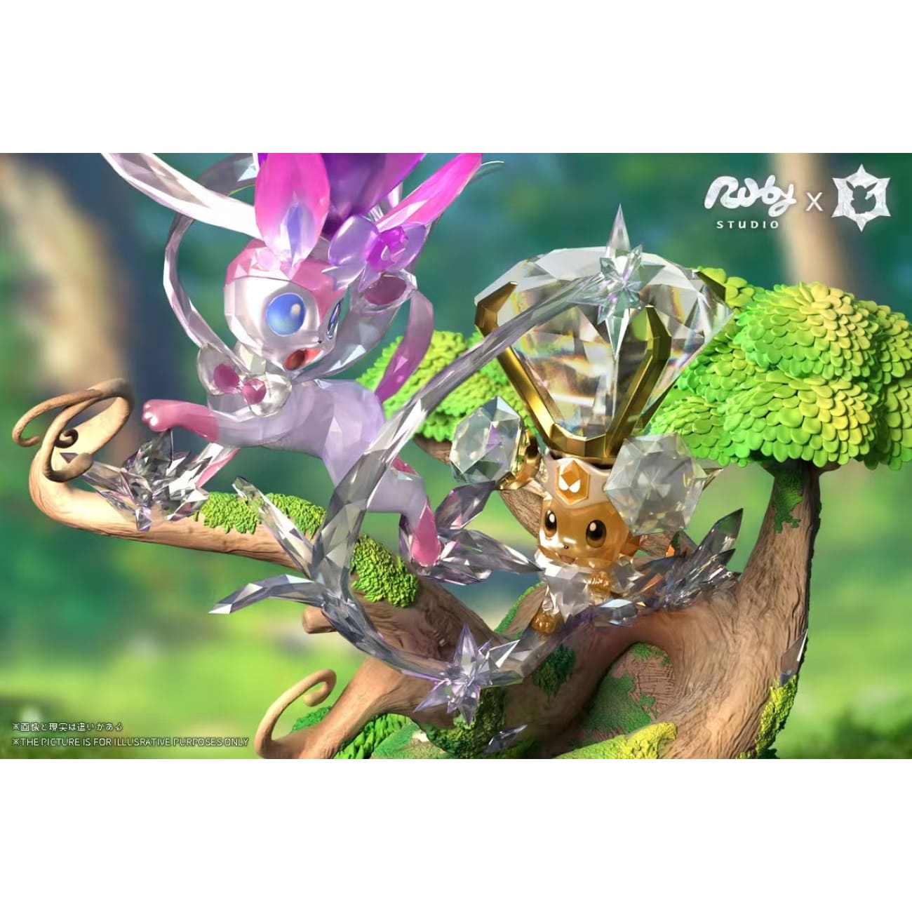 Ruby Studio - Eevee & Sylveon [2 Variants]
