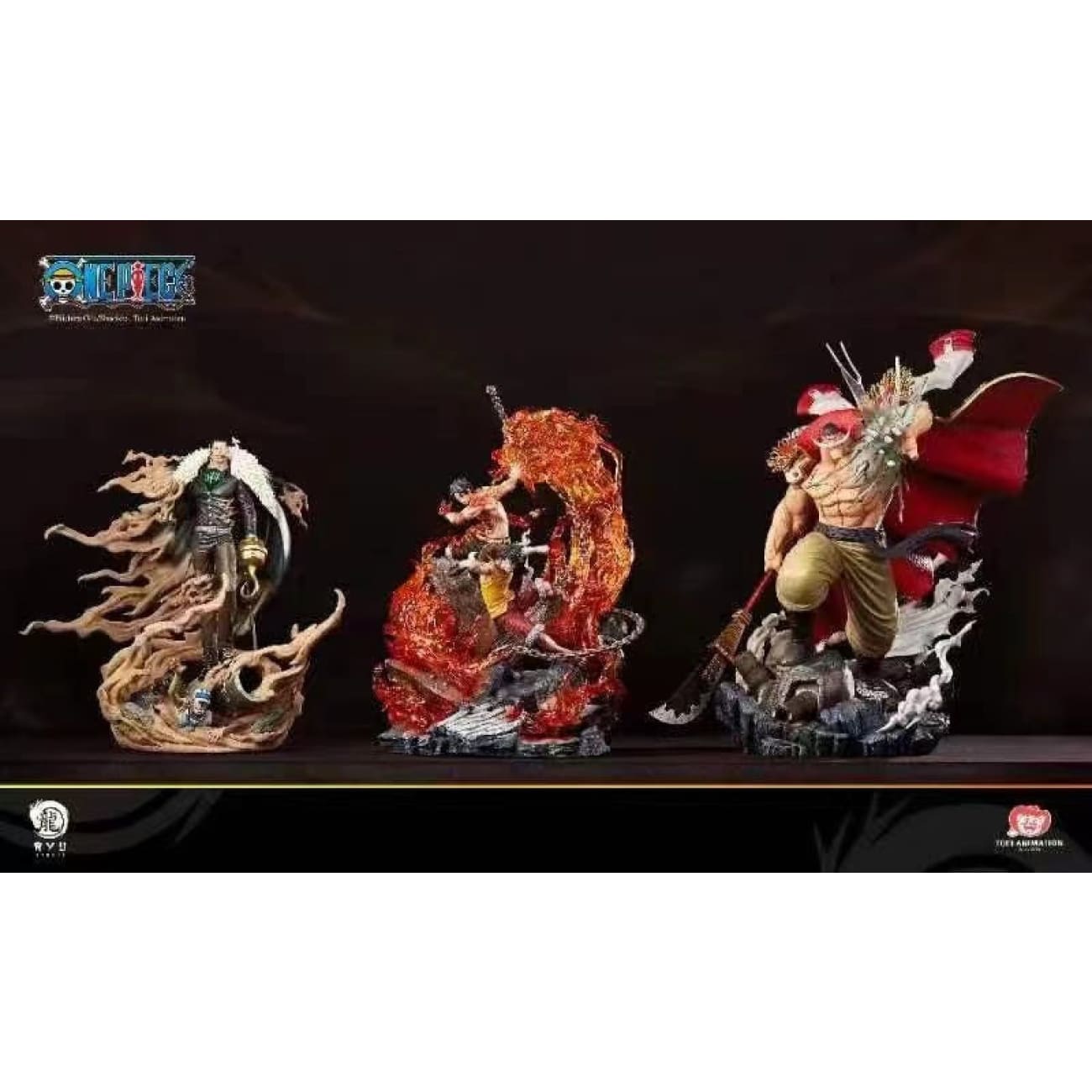 Ryu Studio - Monkey D. Luffy & Portgas D. Ace [Licensed]