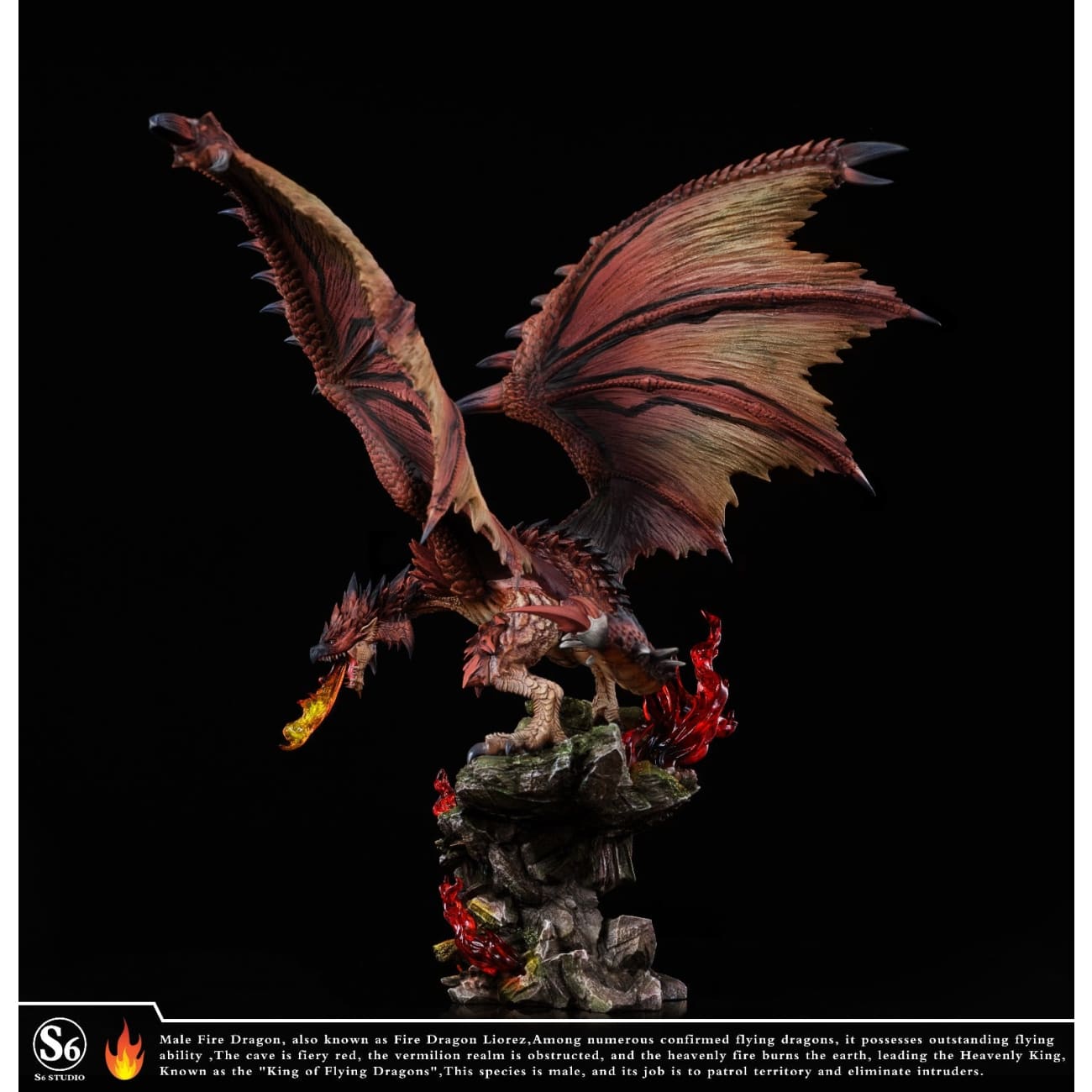 S6 Studio - Male Fire Dragon