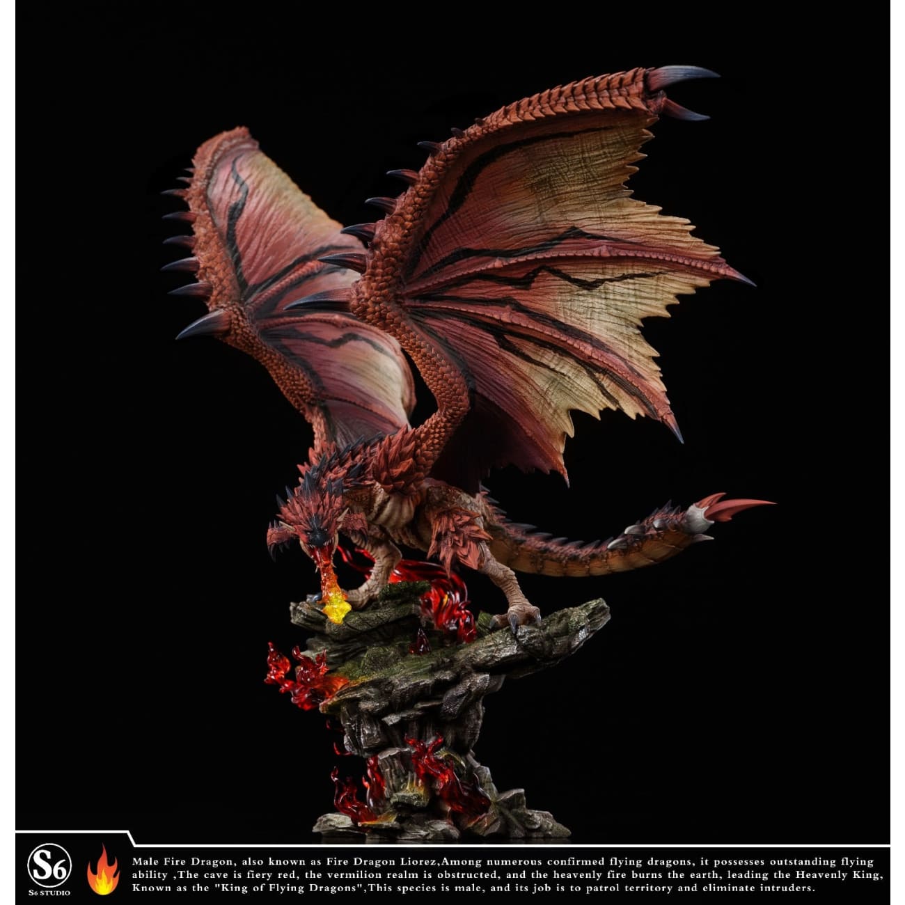 S6 Studio - Male Fire Dragon