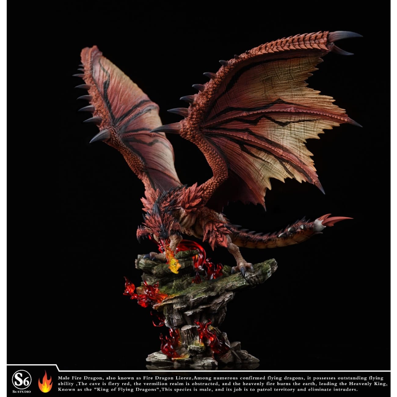 S6 Studio - Male Fire Dragon