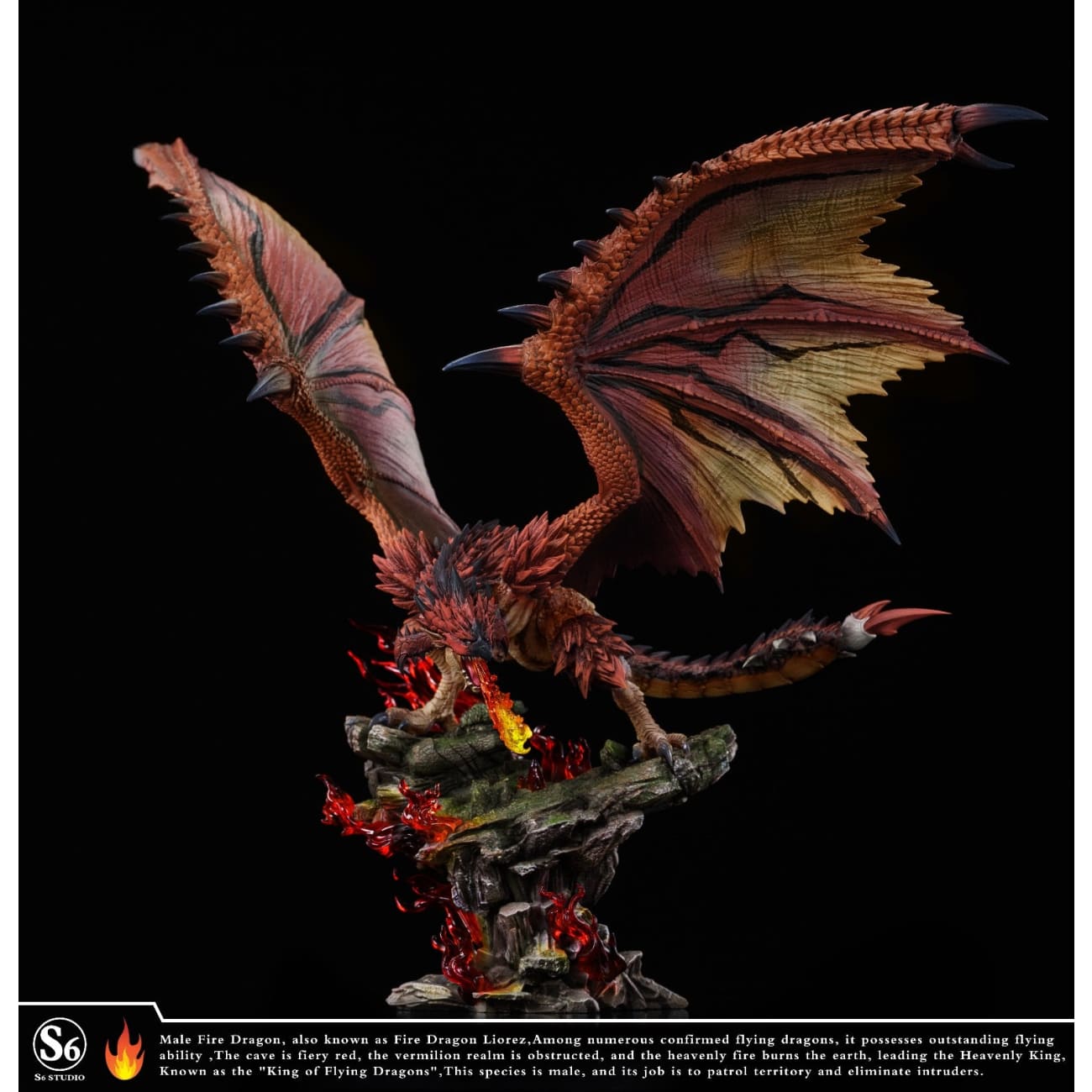 S6 Studio - Male Fire Dragon