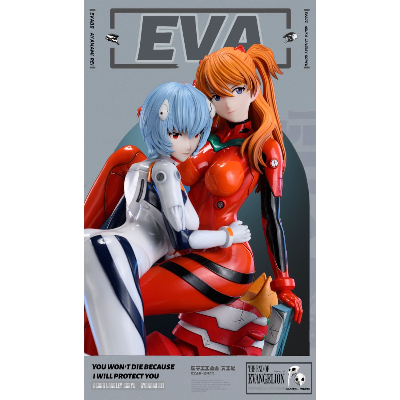 Sachiel Studio - Asuka Langley Soryu & Ayanami Rei [2 Variants]