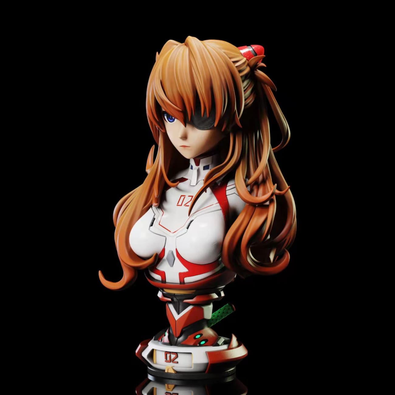 Sakura Studio  -  Asuka Bust [Red / Yellow]