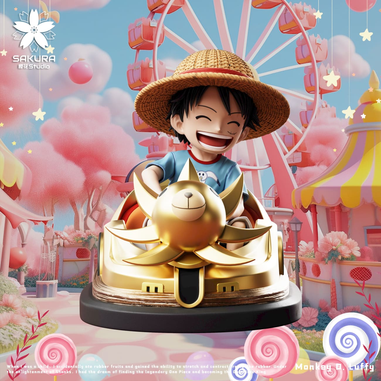 Sakura Studio - Bumper Car Monkey D. Luffy [2 Variants]