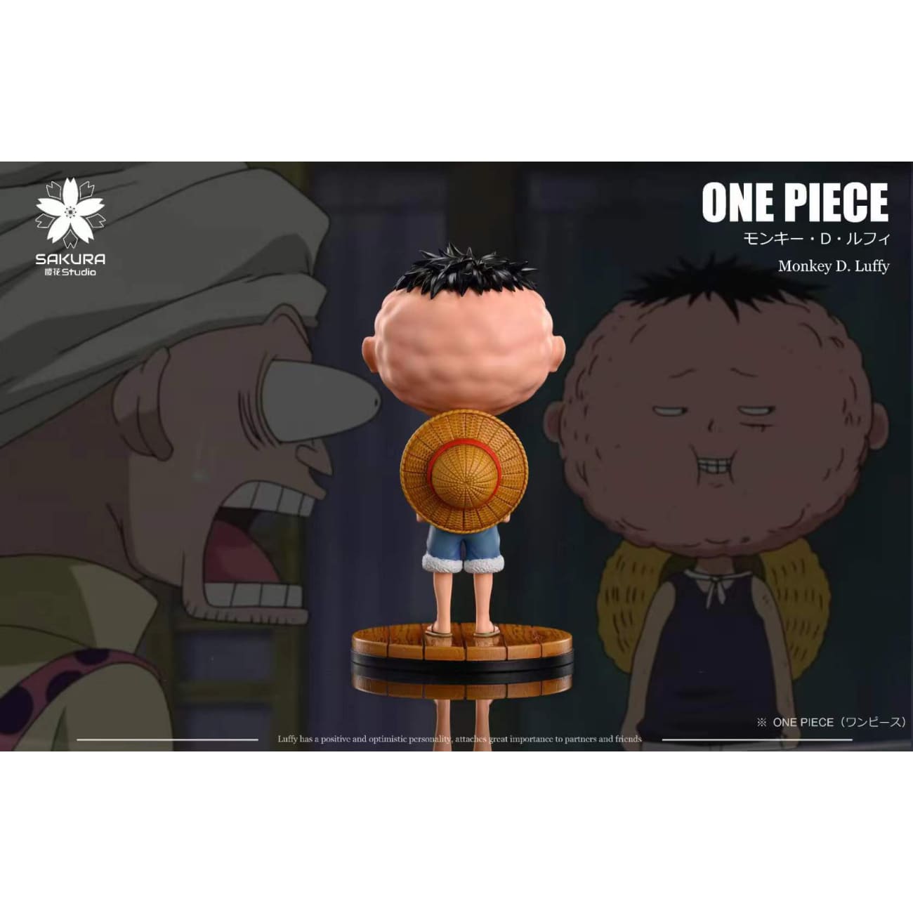 Sakura Studio - Childhood Monkey D. Luffy / Childhood Boa Hancock