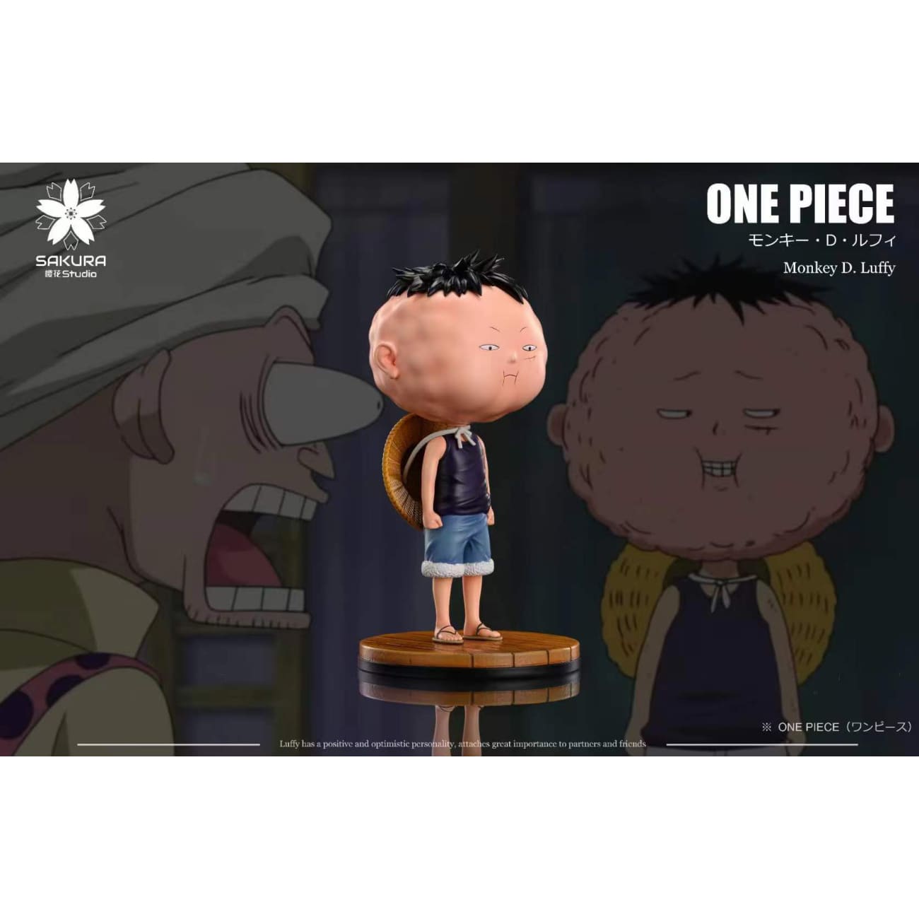 Sakura Studio - Childhood Monkey D. Luffy / Childhood Boa Hancock
