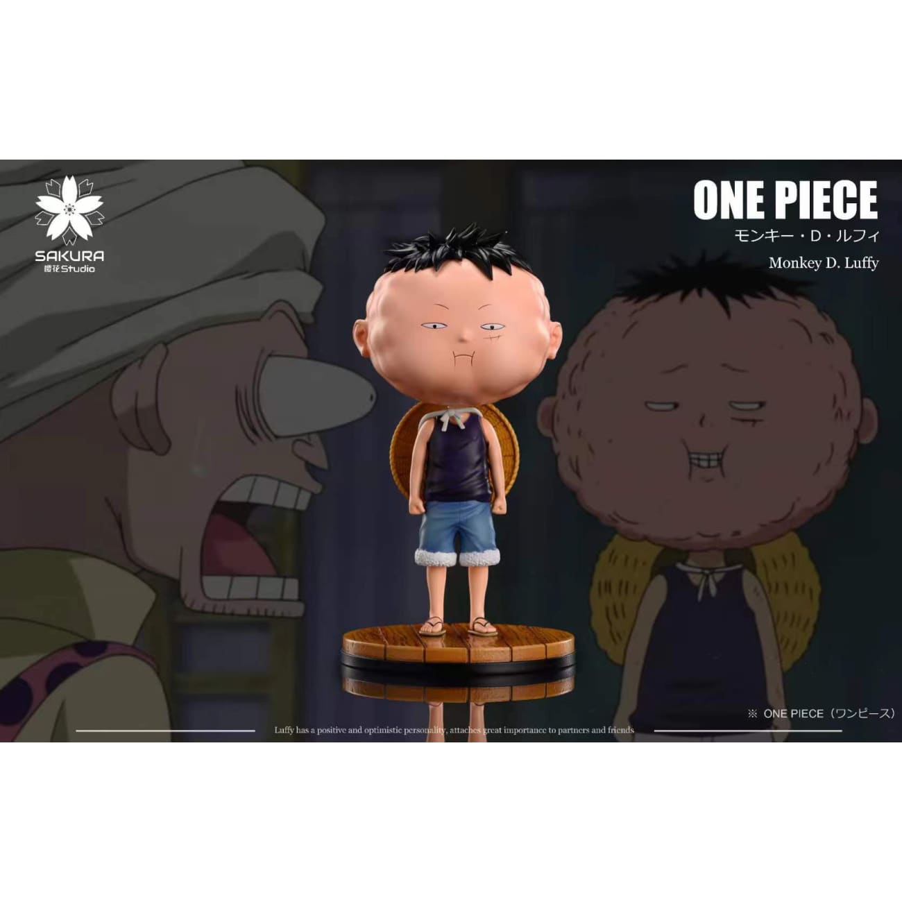 Sakura Studio - Childhood Monkey D. Luffy / Childhood Boa Hancock
