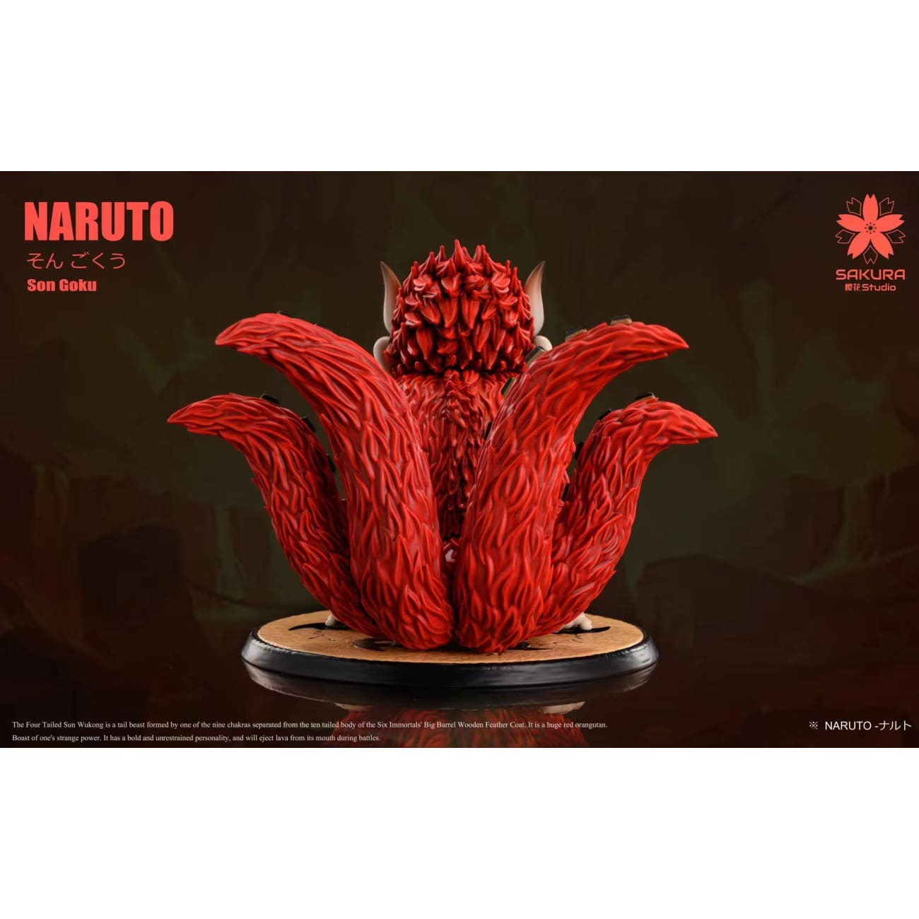 Sakura Studio - Four Tails Son Goku [2 Variants]