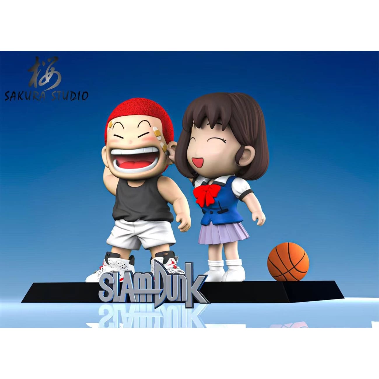 Sakura Studio - New Haircut Hanamichi Sakuragi & Haruko Akagi 