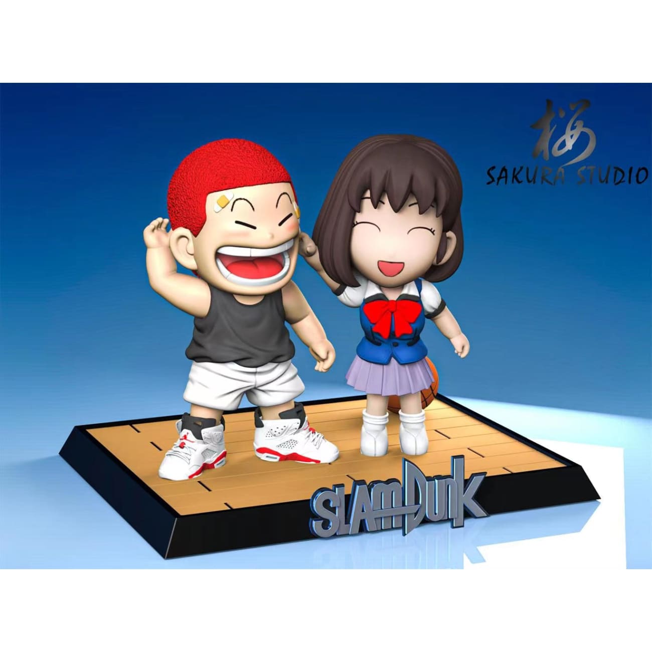Sakura Studio - New Haircut Hanamichi Sakuragi & Haruko Akagi 