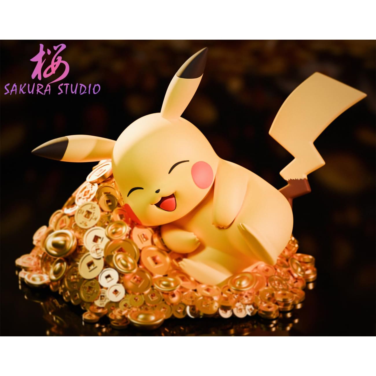 SAKURA Studio - New Year Sleeping Get Rich Lazy Pikachu 2.0