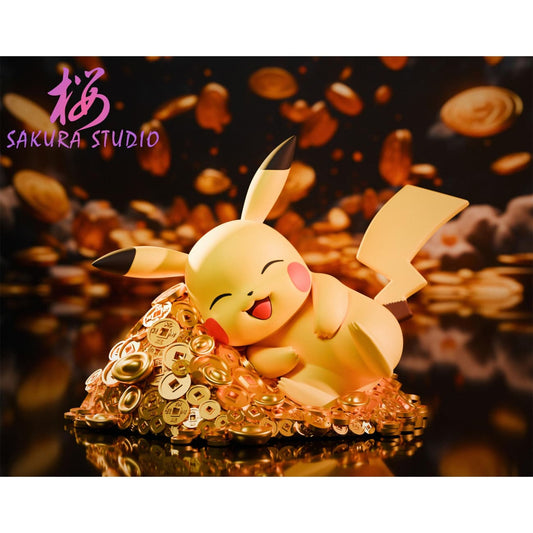 SAKURA Studio - New Year Sleeping Get Rich Lazy Pikachu 2.0
