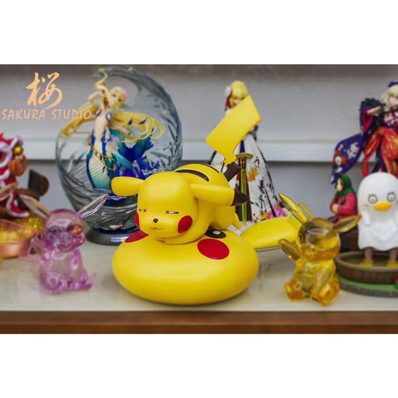 SAKURA Studio - Pikachu and Pikachu wireless charger