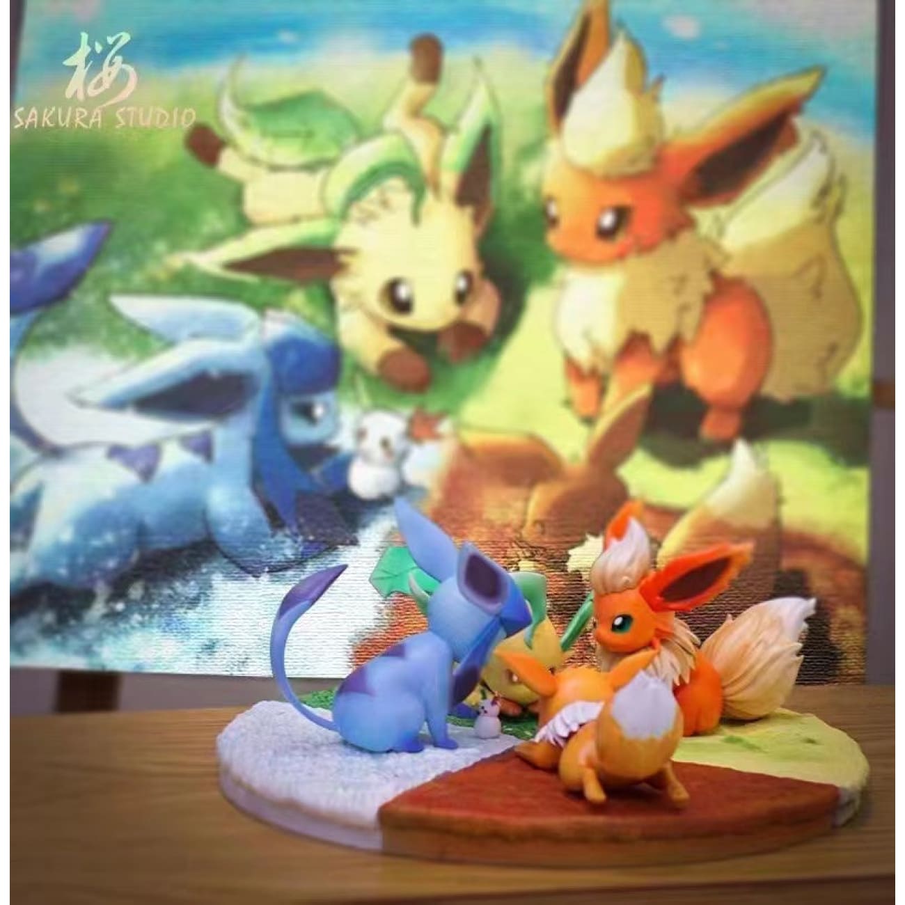 Sakura Studio - Pokemon Eevee Family [5 Variants]
