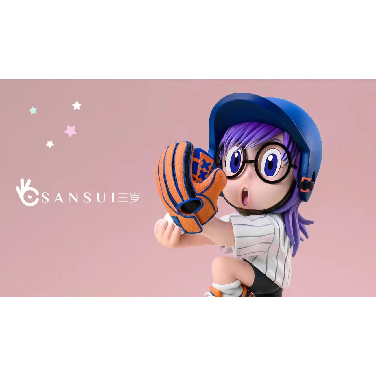 San Sui Studio - Arale in Base Ball suit