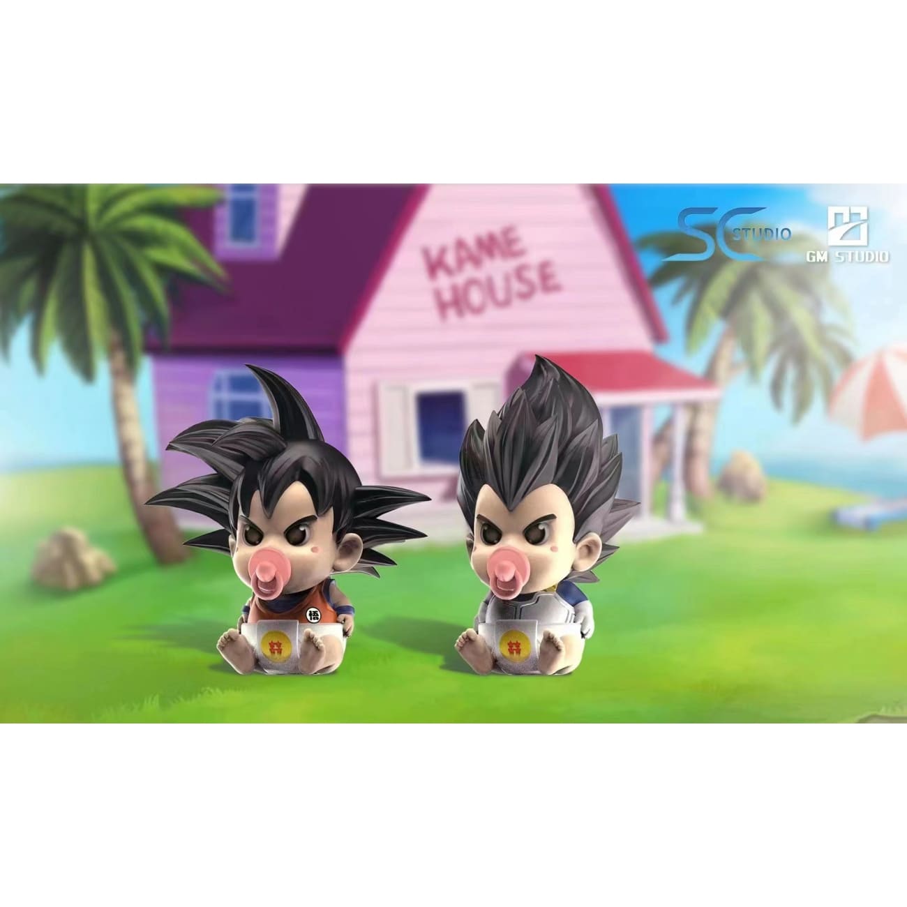 SC Studio X GM Studio - Toddle Son Goku & Vegeta 