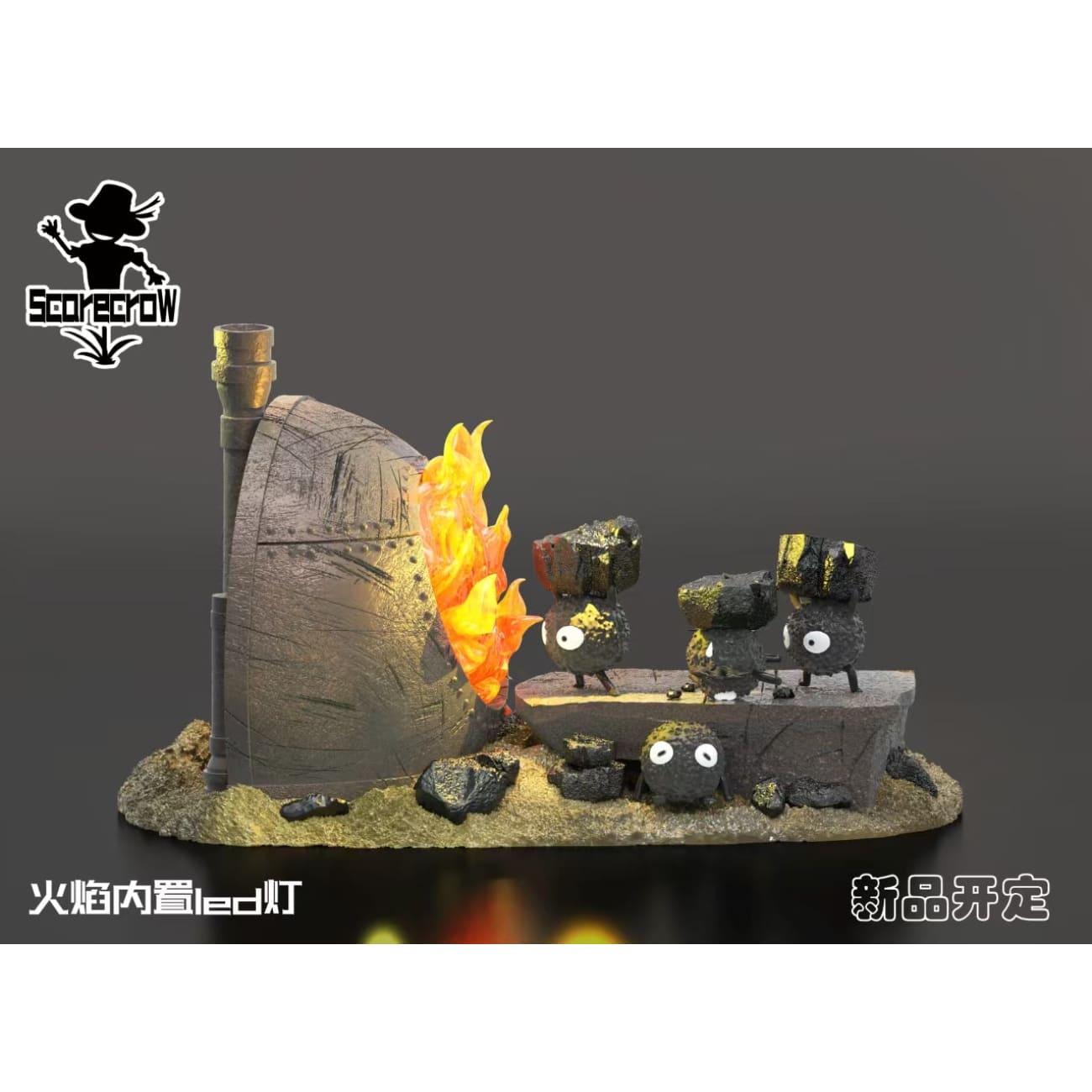 Scarecrow Studio - Coal Ball Wizard
