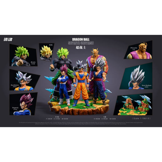 Sculpting Soul Studio - Son Goku, Vegeta, Son Gohan, Piccolo & Broly [2 Variants]